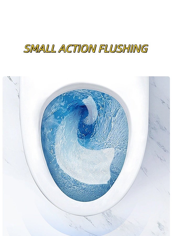 JCB CHIC مغسلة مرحاض أوتوماتيكية، مجموعة مغسلة مرحاض AI بدون لمس، شحن USB قابل لإعادة الشحن ومغسلة مرحاض مقاومة للماء IPX6 مزودة بمستشعر الأشعة تحت الحمراء للمرحاض للاستخدام المنزلي والعام - Image 4